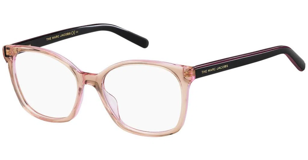 Marc Jacobs Marc464 Eyeglasses - Pink Black - view 13